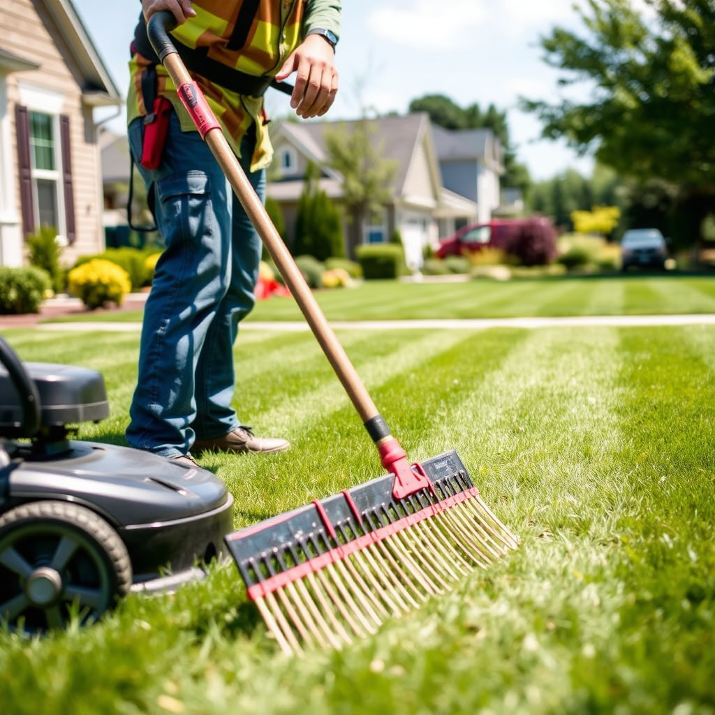 Yard maintenance service