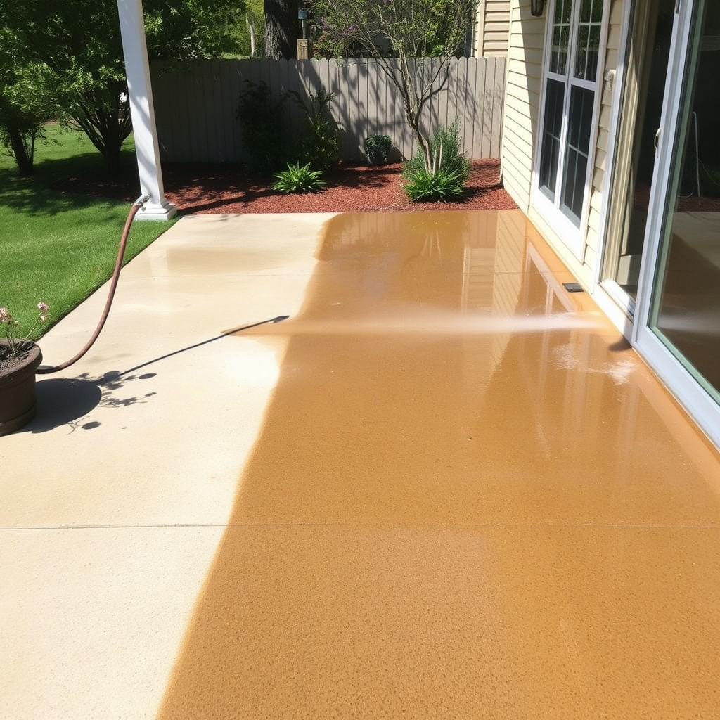 Pressure washing service